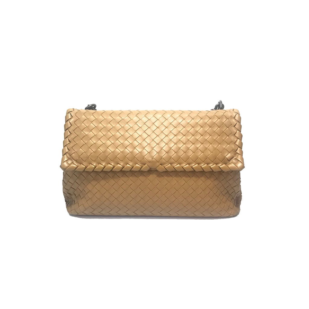 Bottega Veneta 'Olimpia' Medium Leather Shoulder Bag | Gently Used |