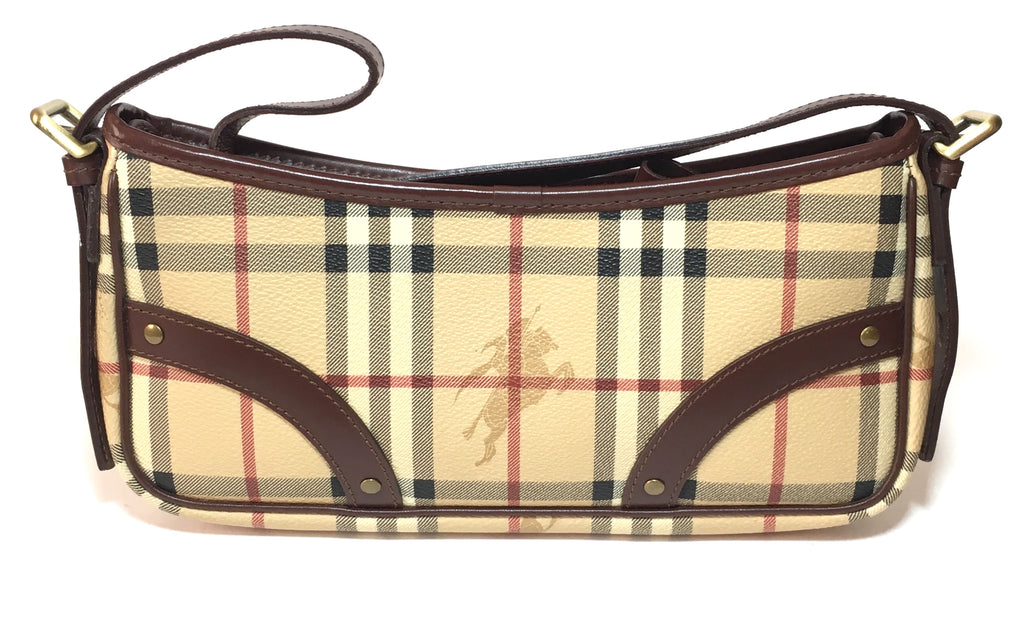 Burberry 'Haymarket' Check Shoulder Bag | Like New | - Secret Stash
