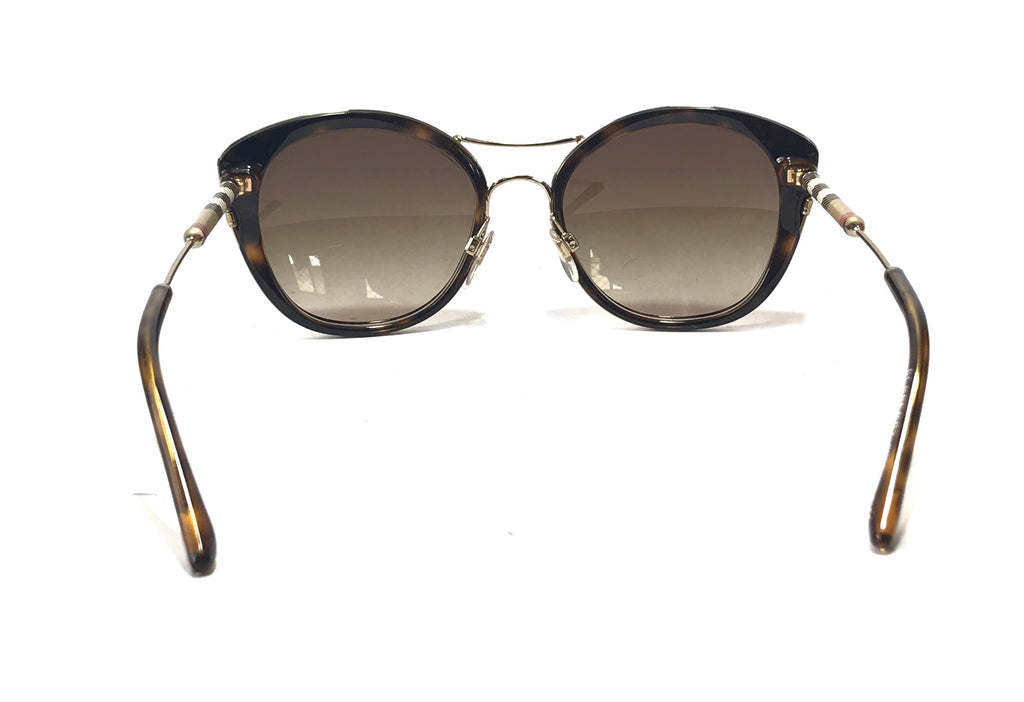 Burberry 4051 Q Brown Signature Check Sunglasses | Gently Used |