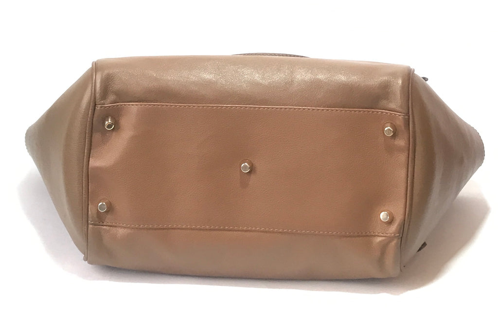 Burberry Tan Leather Tote | Pre Loved |