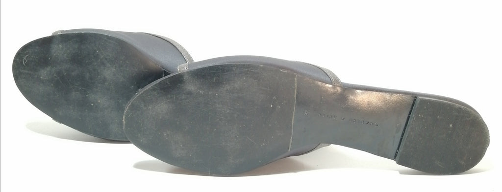 Charles & Keith Grey Rhinestone Sandals | Gently Used |