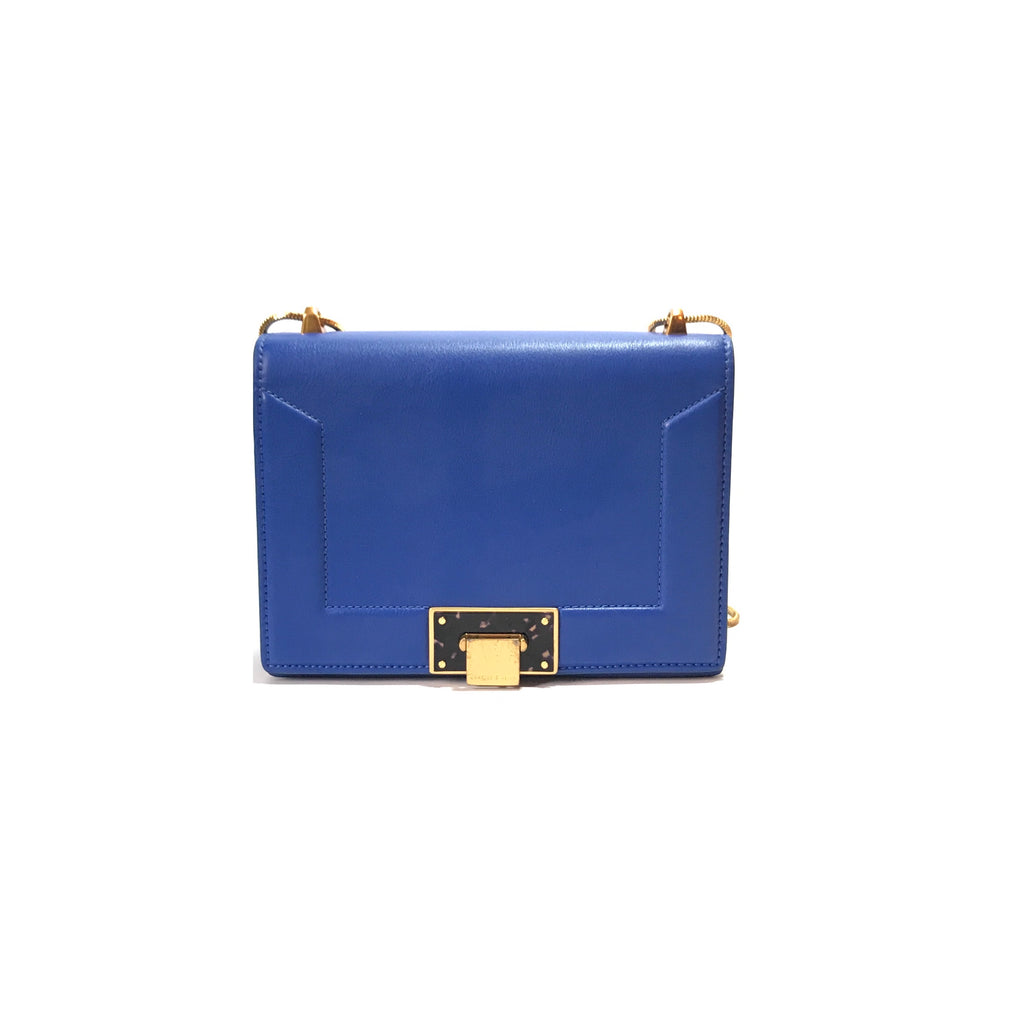 Charles & Keith Cobalt Blue Shoulder Bag | Pre Loved |