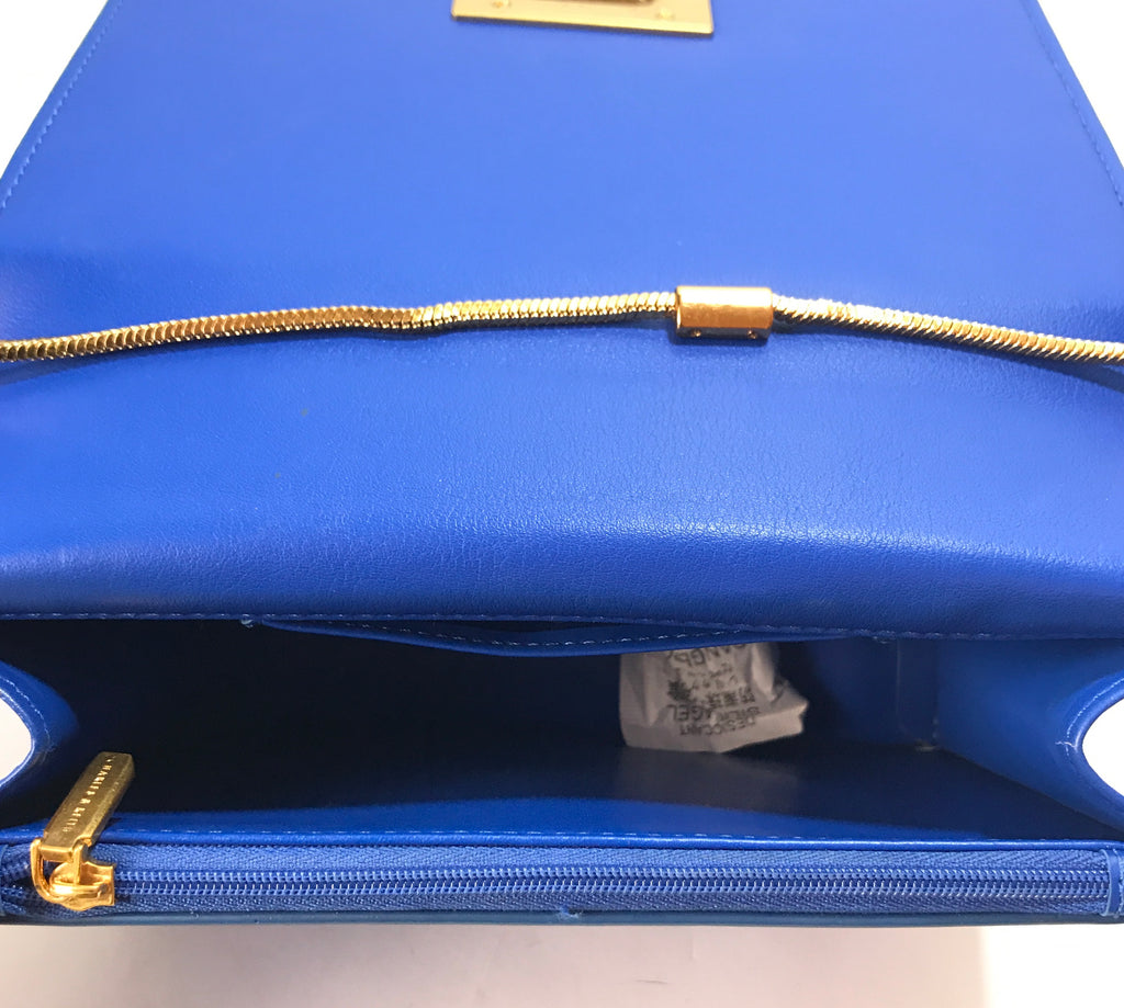 Charles & Keith Cobalt Blue Shoulder Bag | Pre Loved | | Secret Stash