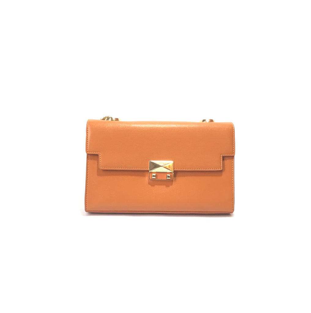 Charles & Keith Deep Orange Shoulder Bag  | Pre Loved |
