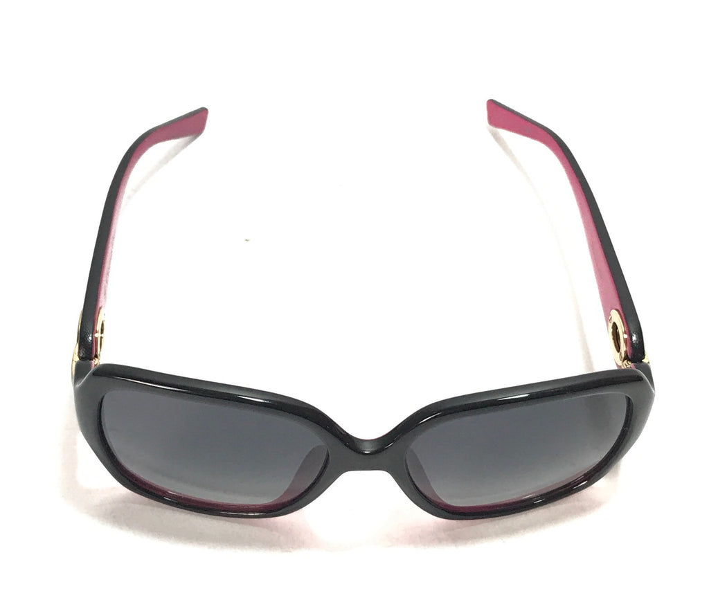 Dior Black & Pink Square Sunglasses | Gently Used |