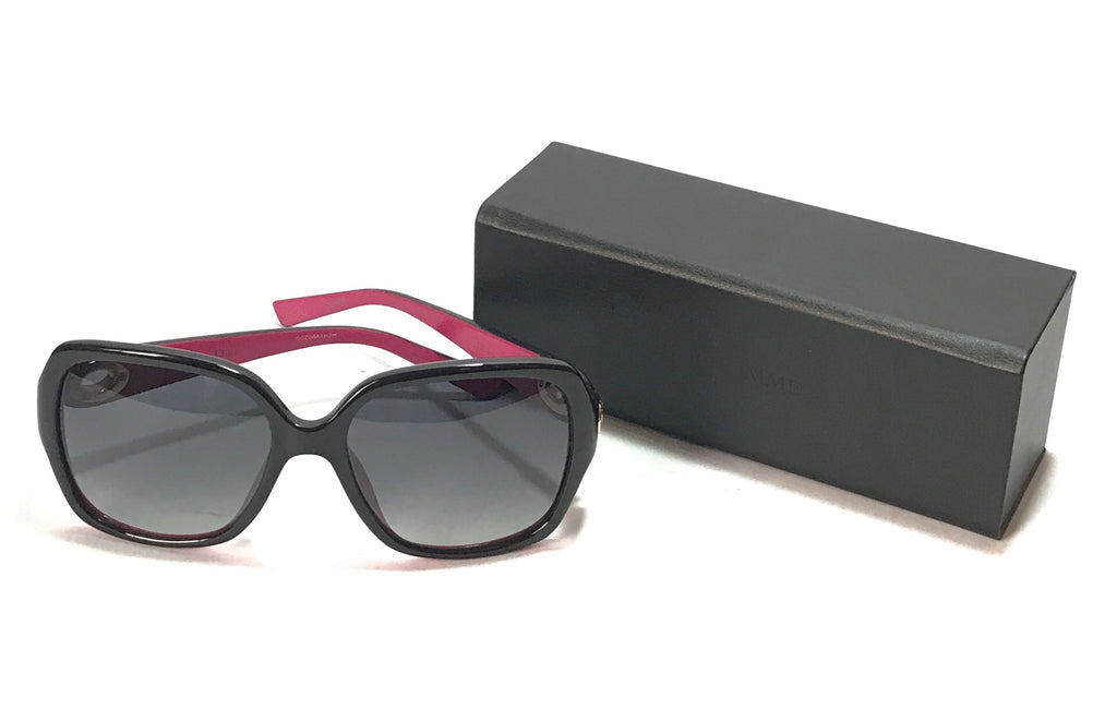 Dior Black & Pink Square Sunglasses | Gently Used |