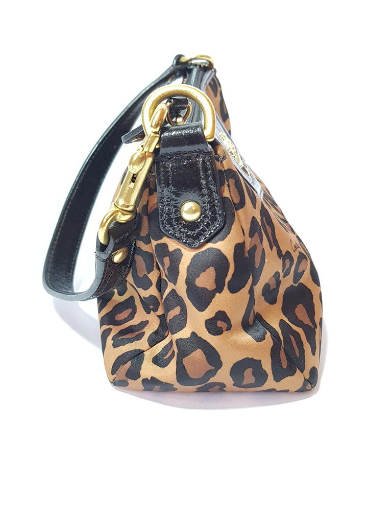 Coach Animal Print & Leather Pochette Mini Bag | Gently Used |