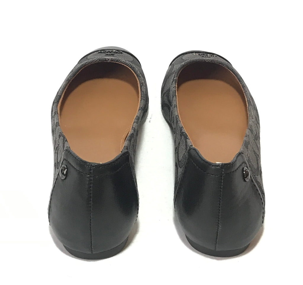 Coach Black Chelsea Ballet Flats | Gently Used |