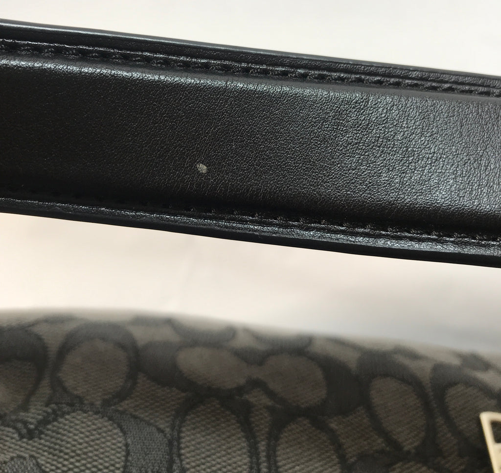 Coach Monogram Canvas Shoulder Bag | Like New | - Secret Stash
