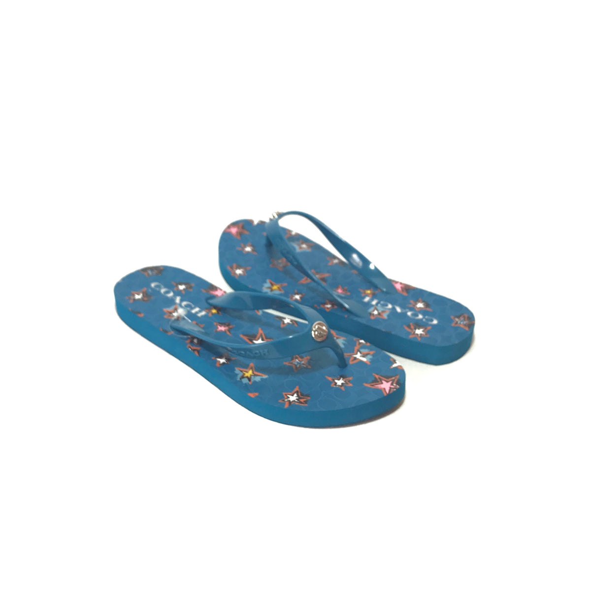 Coach shop blue sandals