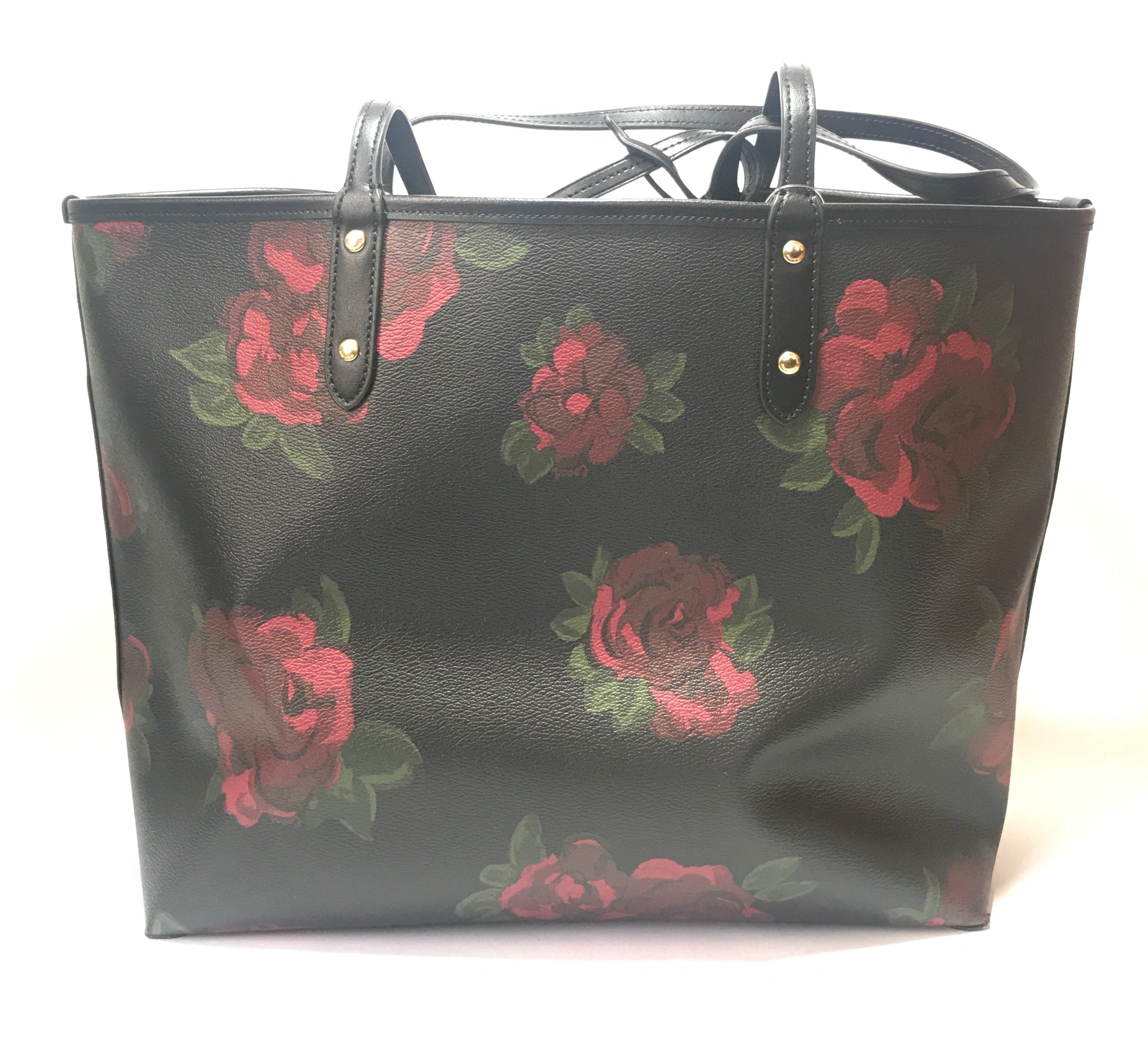 Coach Floral Jumbo Reversible Tote Gently Used Secret Stash