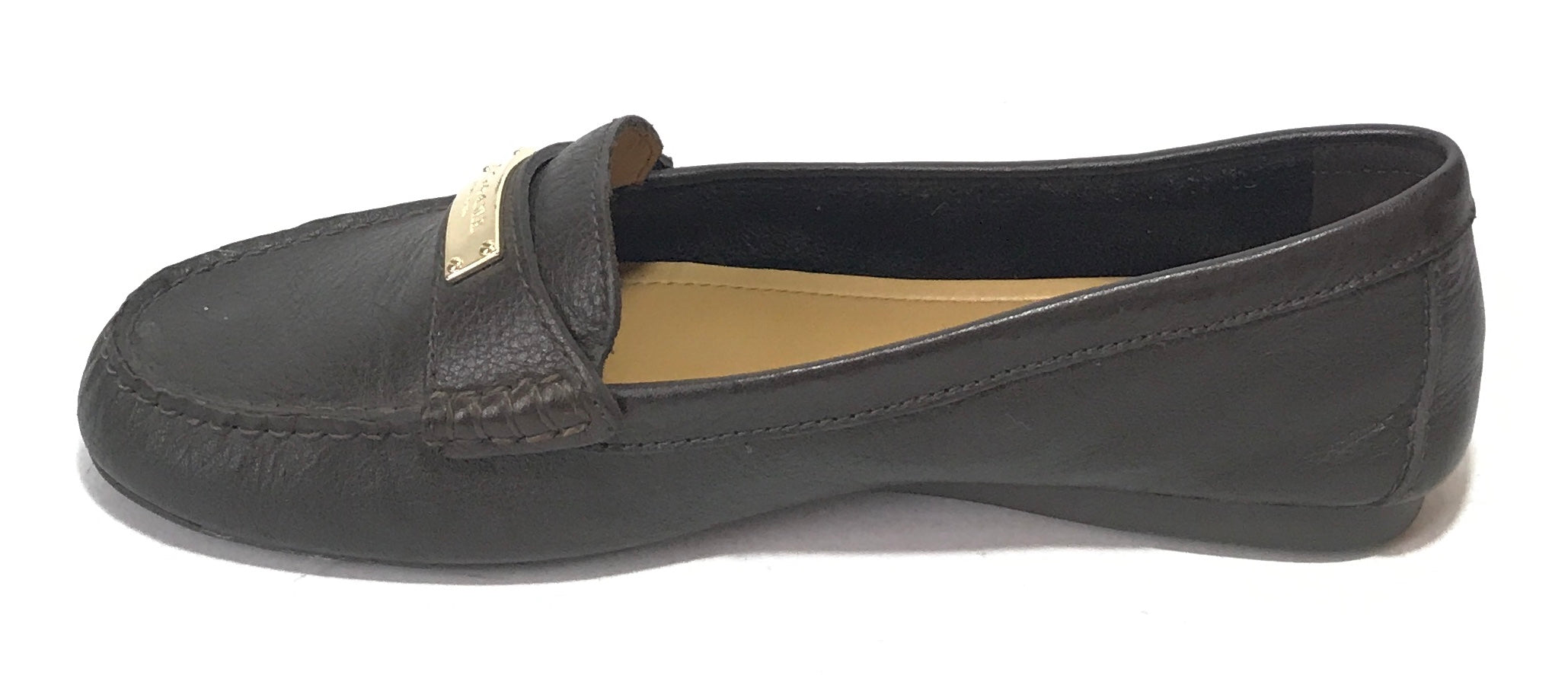 Coach Fredrica Dark Brown Leather Loafers Pre Loved Secret Stash