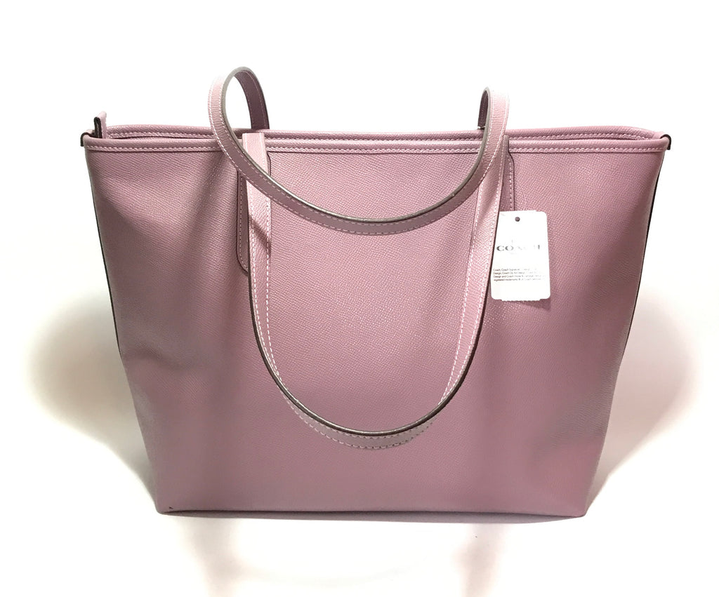 Coach Lilac Leather Tote Bag | Brand New |