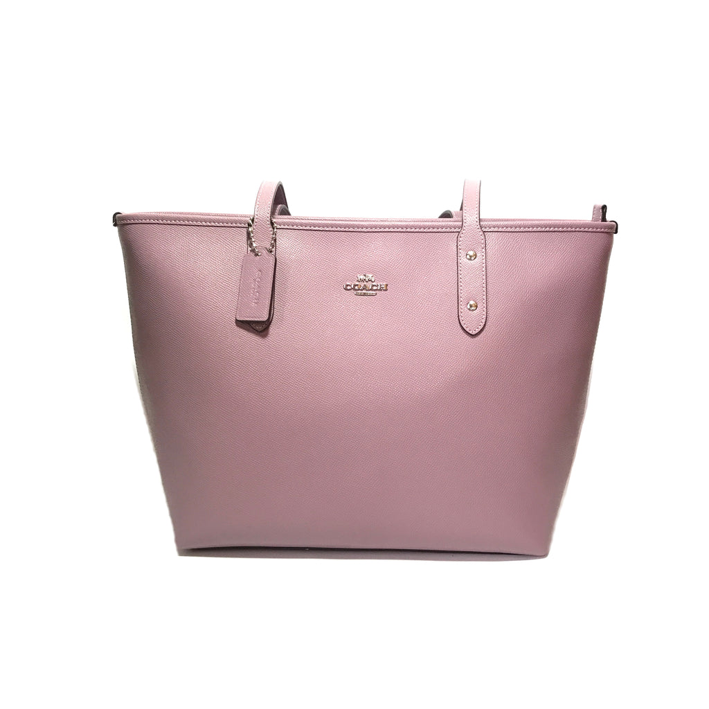 Coach Lilac Leather Tote Bag | Brand New |