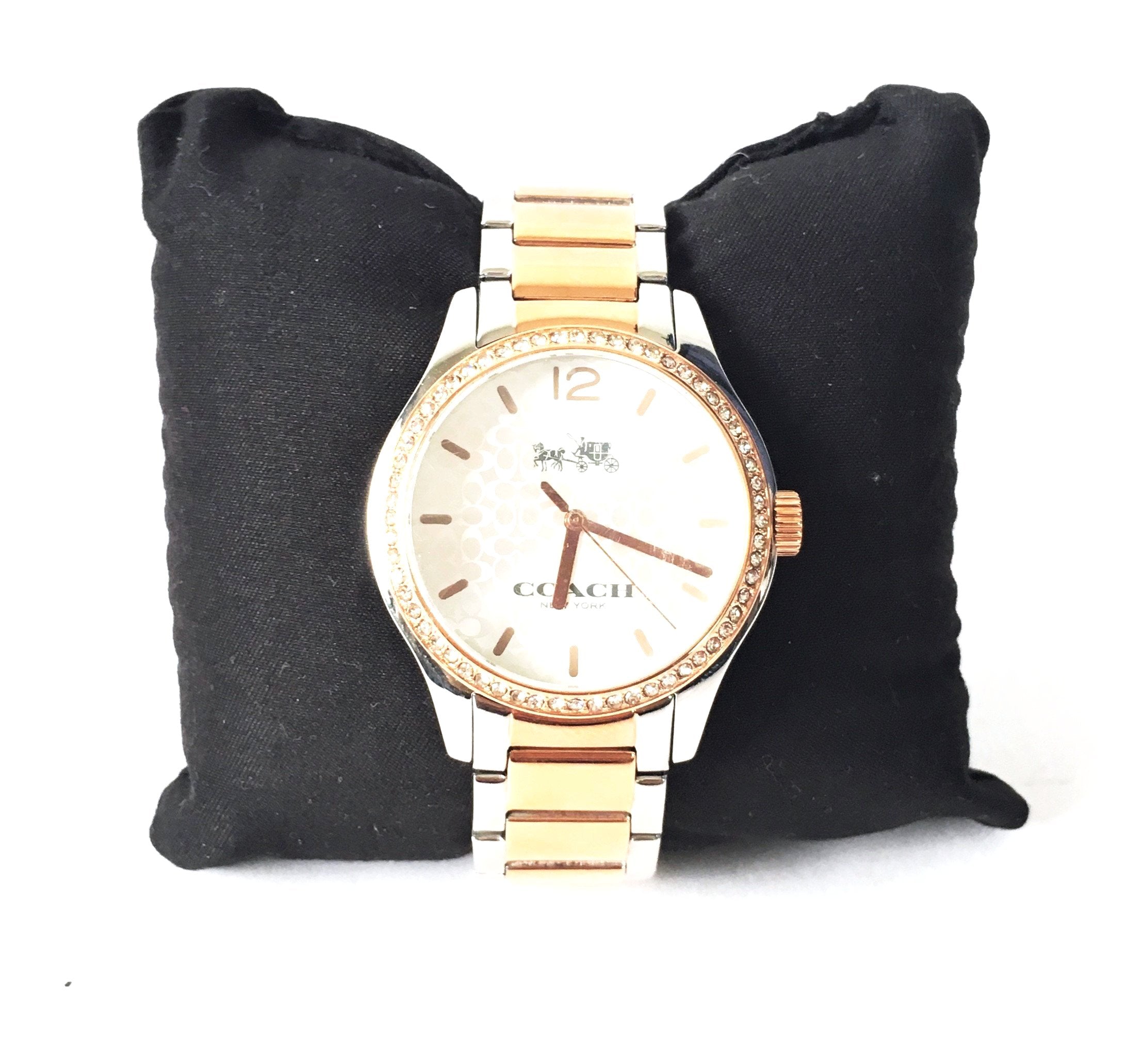 Coach rhinestone watch hotsell