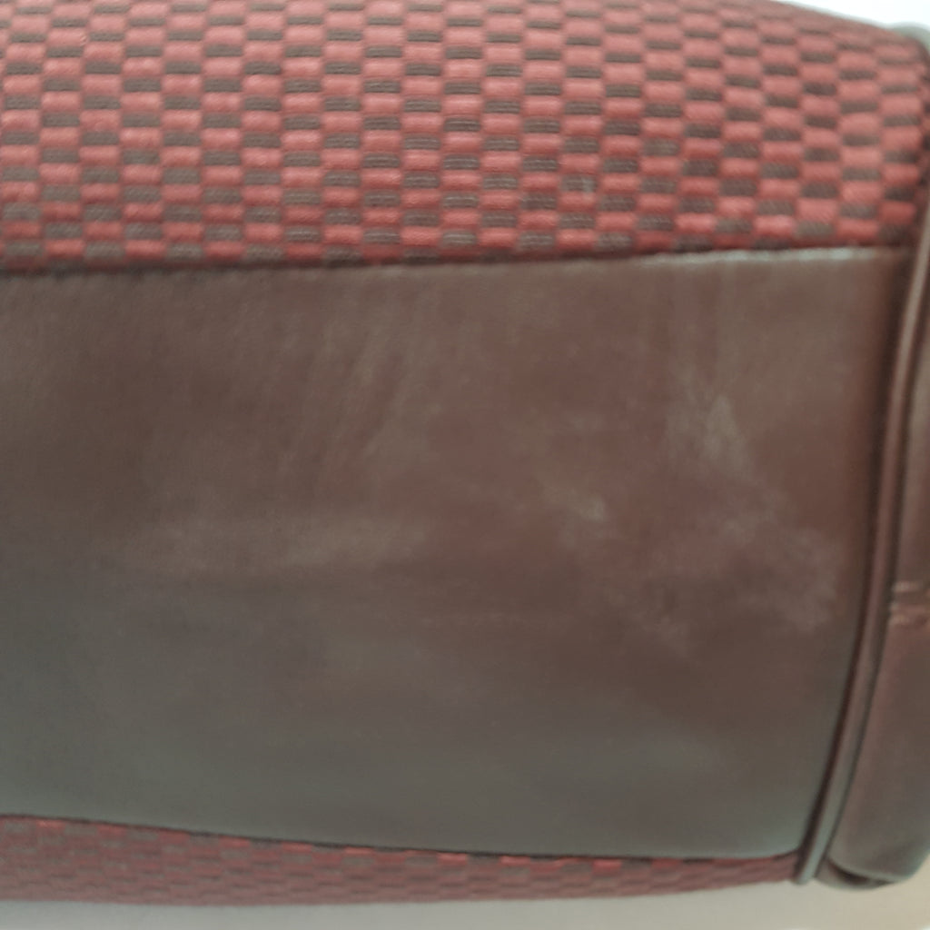 Coach Maroon and Brown Shoulder Bag | Gently Used |