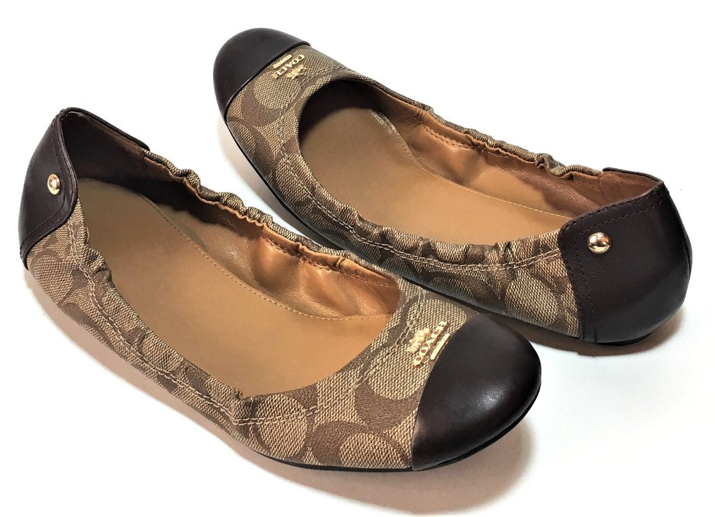 Coach top camilla flats