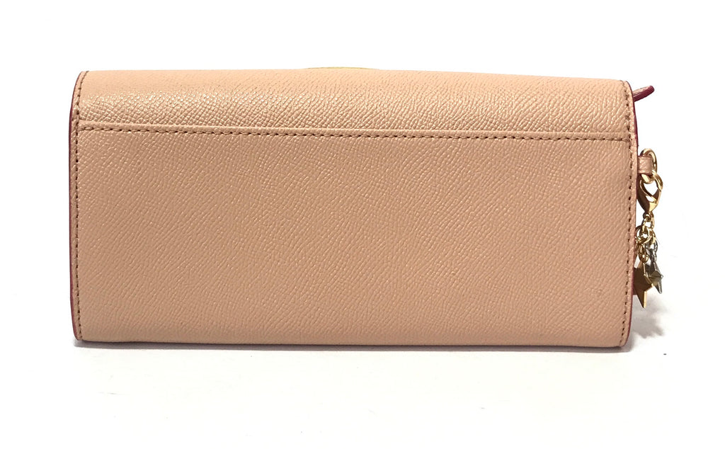 Coach Nude Pink Leather Envelope Wallet | Brand New |