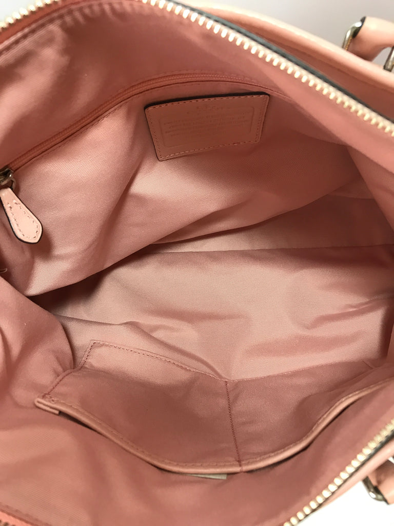 Coach Pale Pink Leather Bag | Gently Used | - Secret Stash