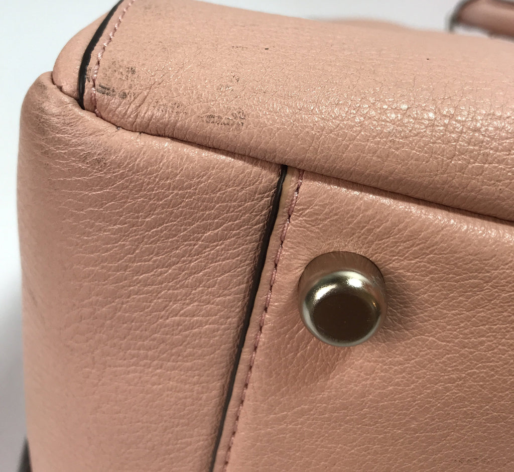 Coach Pale Pink Leather Bag | Gently Used | - Secret Stash