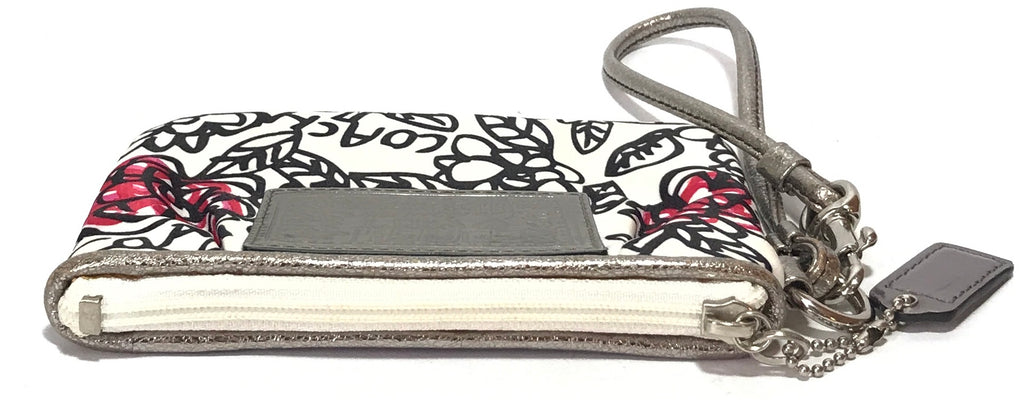 Coach Floral Printed Mini Wristlet | Gently Used |