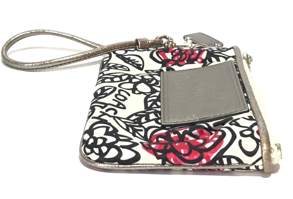 Coach Floral Printed Mini Wristlet | Gently Used |