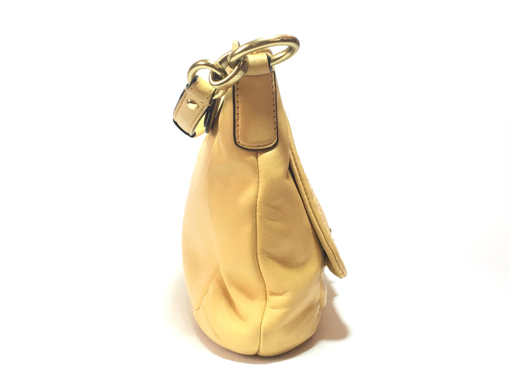 Coach Yellow Leather Shoulder Bag | Pre Loved | - Secret Stash