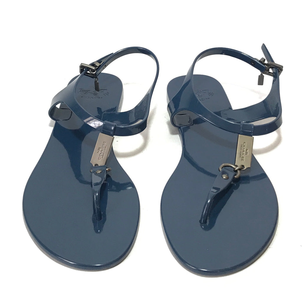 Coach Plato Jelly Thong Sandals | Like New |