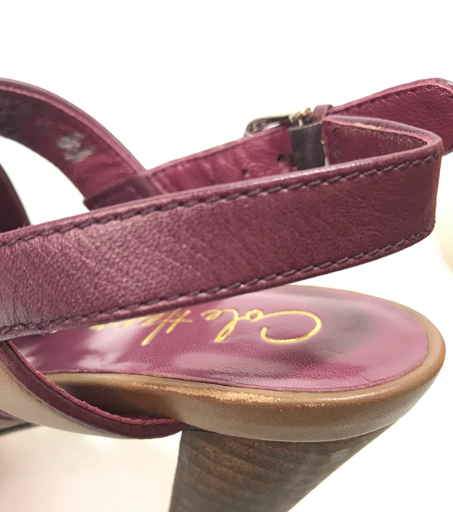 Cole Haan Brown Multi Strap Heels | Like New |