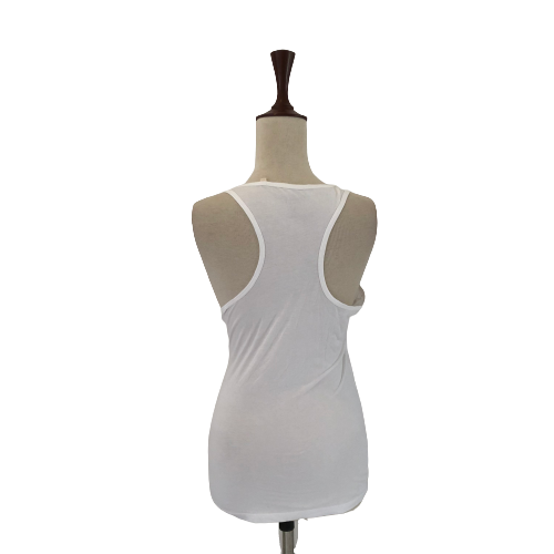 Guess White Logo Tank Top | Gently Used |