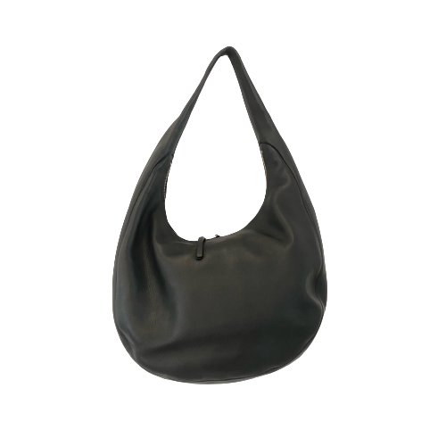 Tory Burch Black Leather Kira Deconstructed Hobo Bag Pre Loved Secret Stash