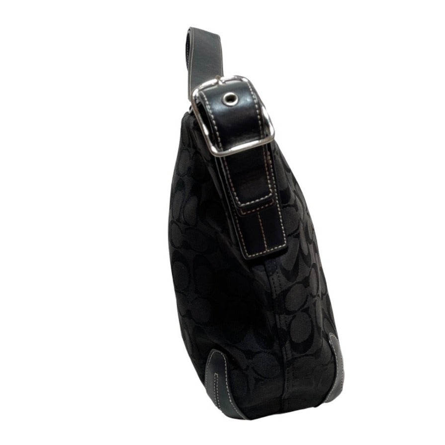Coach Black Logo Tote Bag | Gently Used |