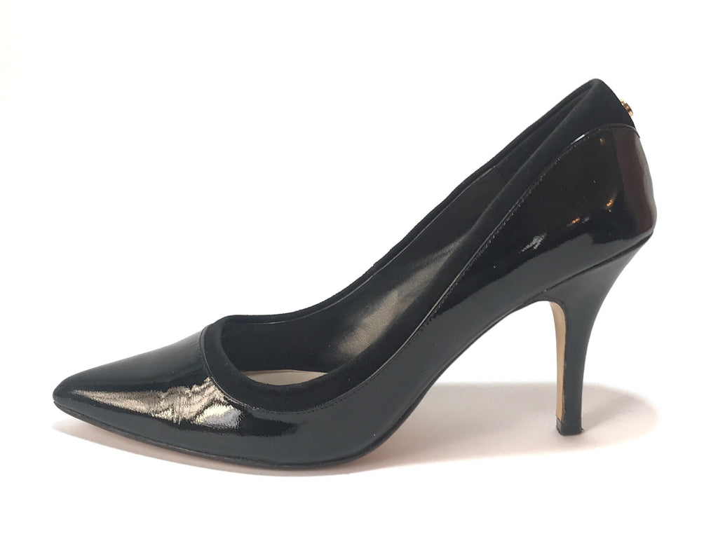 DUNE Black Patent Pointed Pumps | Gently Used |