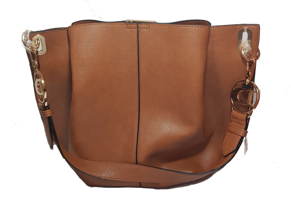Dune Tan 'Derly' Large Shoulder Bag | Brand New |
