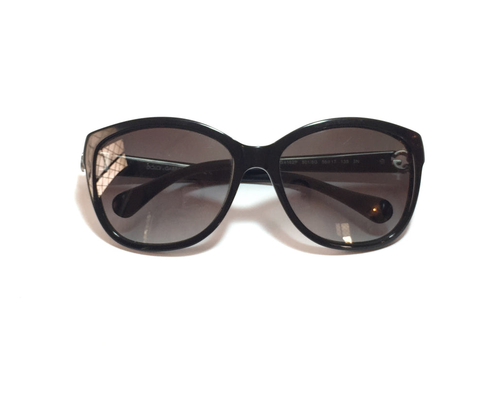 Dolce & Gabbana DG4162P Black Sunglasses | Pre Loved |