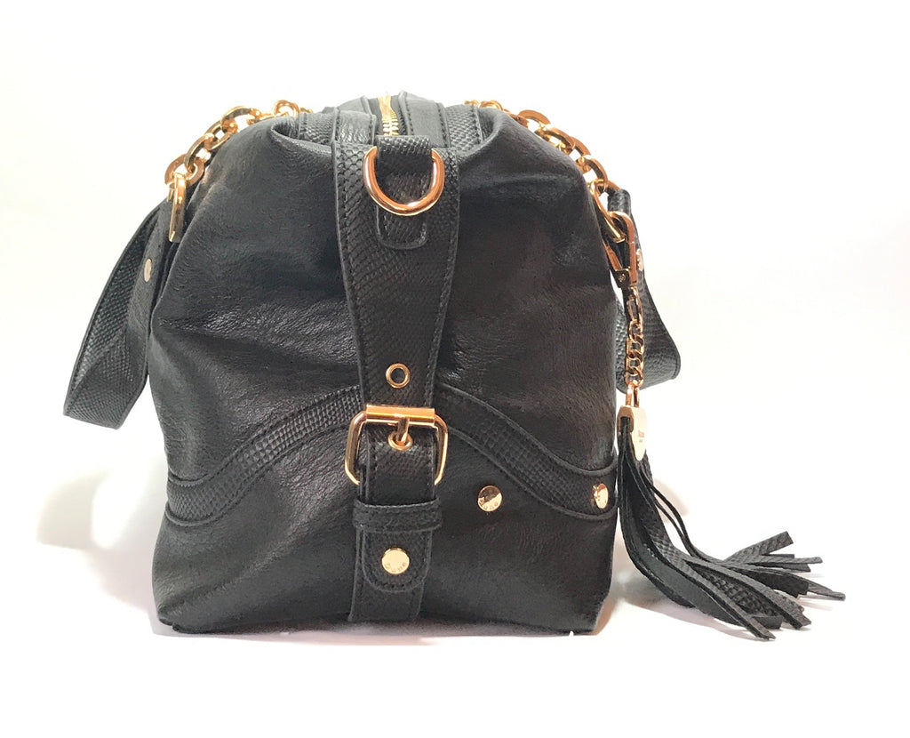 Dune Black Shoulder Bag | Pre Loved |