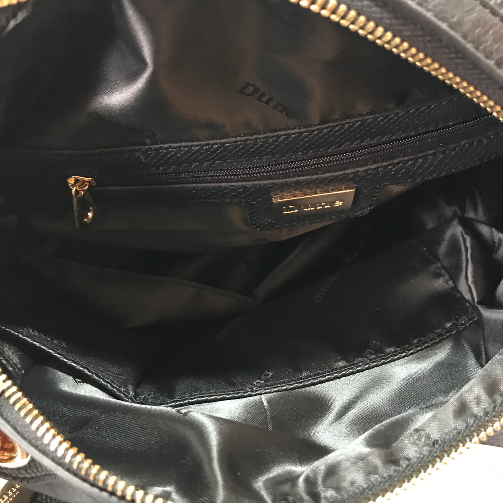 Dune Black Shoulder Bag | Pre Loved |