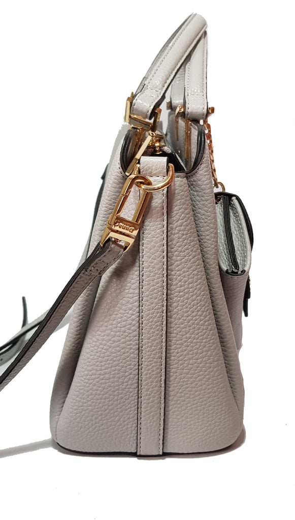 Dune Light Grey Satchel Bag | Gently Used |
