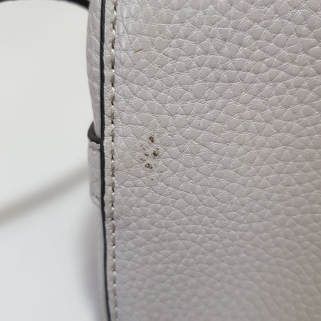 Dune Light Grey Satchel Bag | Gently Used |