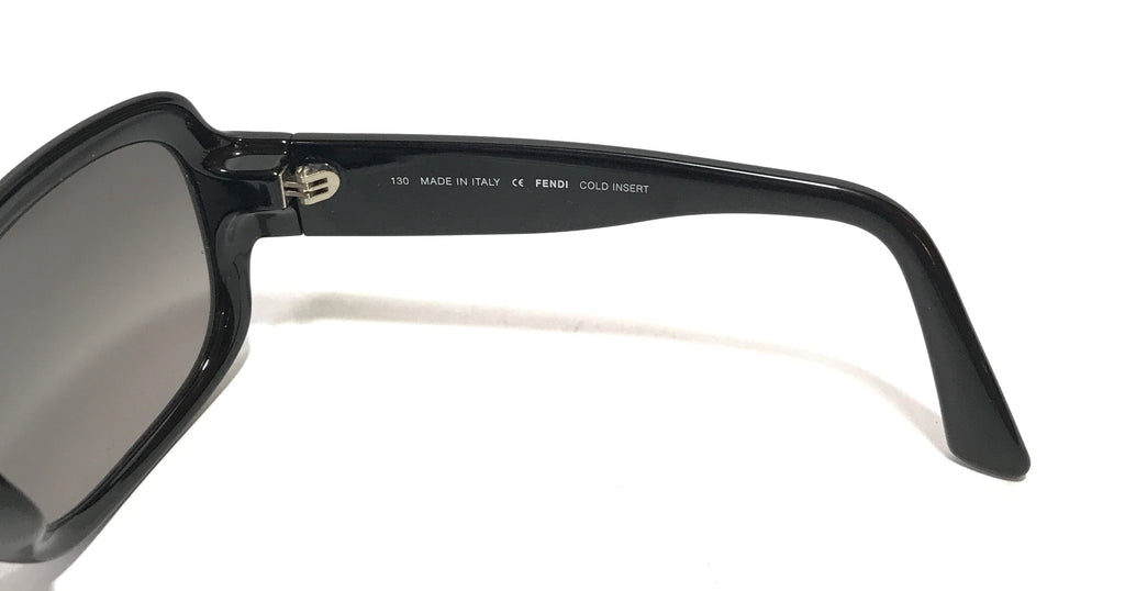 Fendi FS 5011 Black Rectangular Sunglasses | Pre Loved |