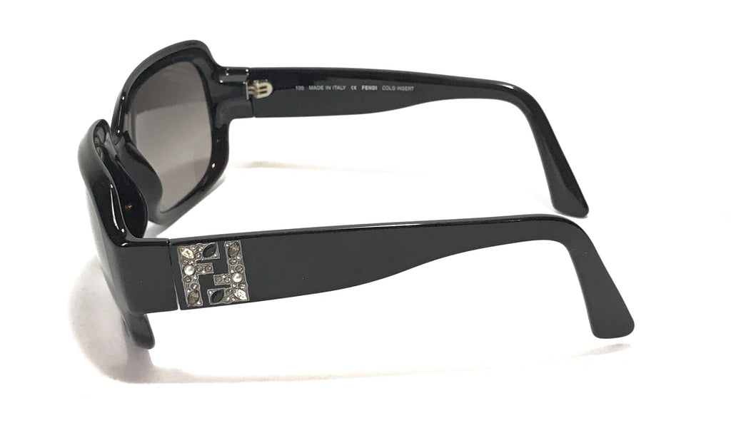 Fendi FS 5011 Black Rectangular Sunglasses | Pre Loved |