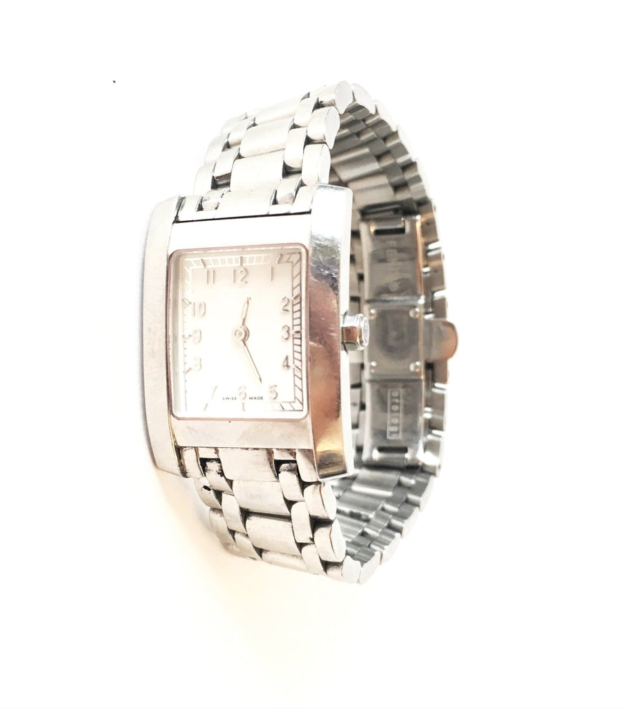 Fendi Silver Stainless Steel Women’s Bracelet Watch | Pre Loved |
