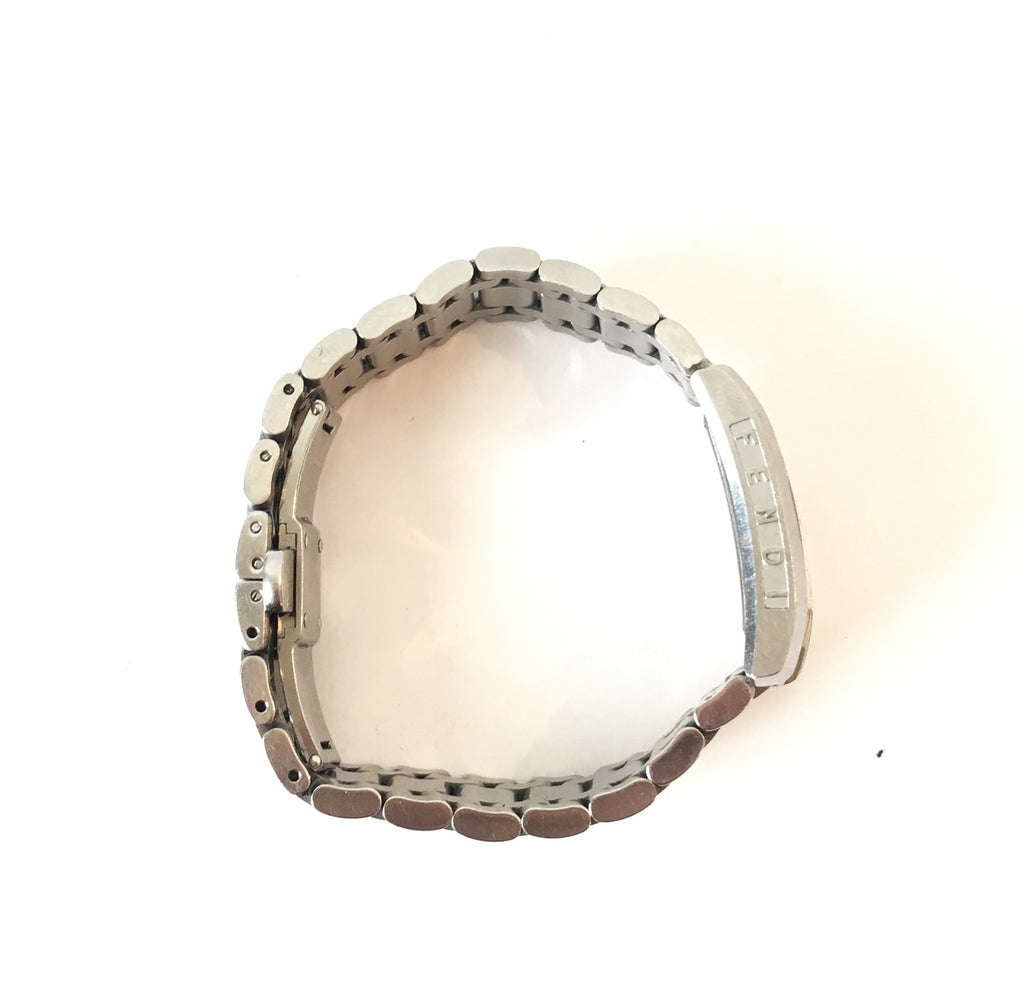Fendi Silver Stainless Steel Women’s Bracelet Watch | Pre Loved |