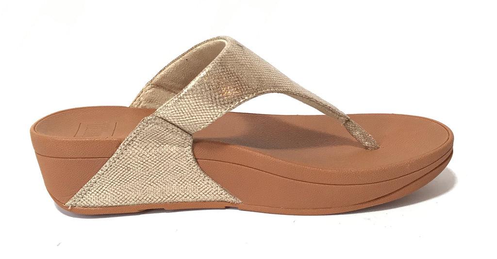 Fitflop Gold & Brown Sandals | Brand New |