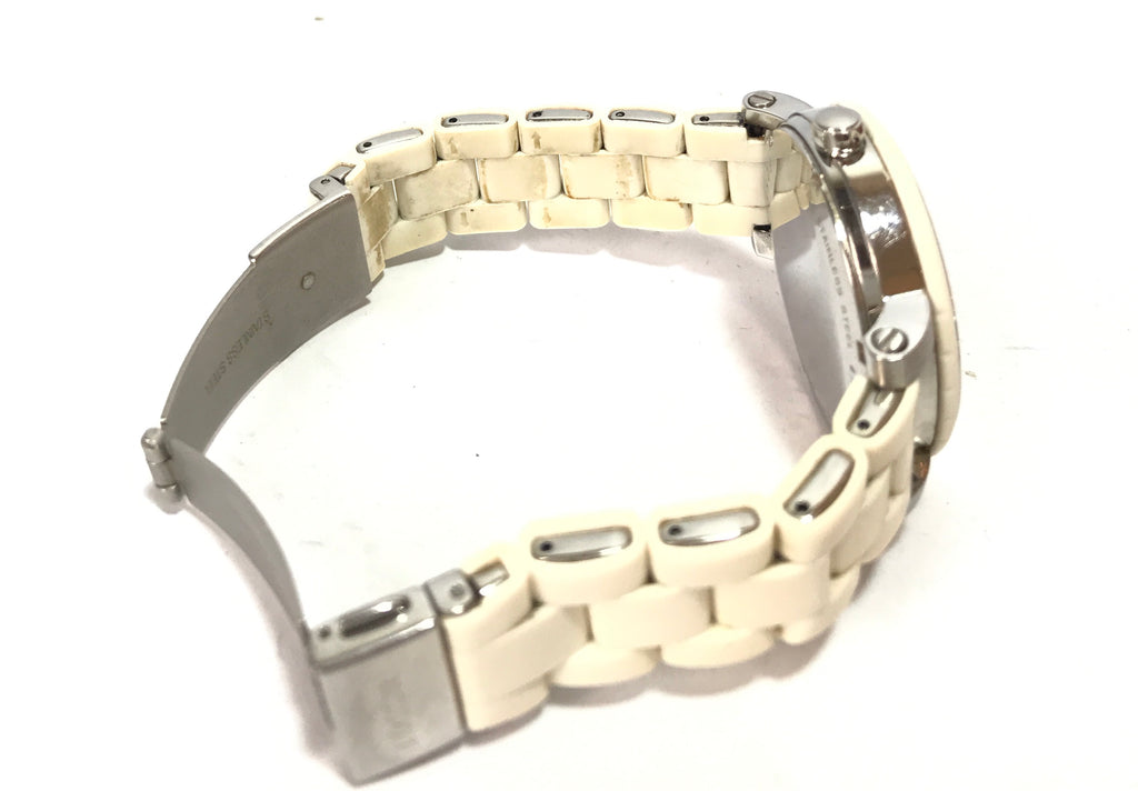 Fossil Ceramic White Bracelet Watch | Pre Loved |