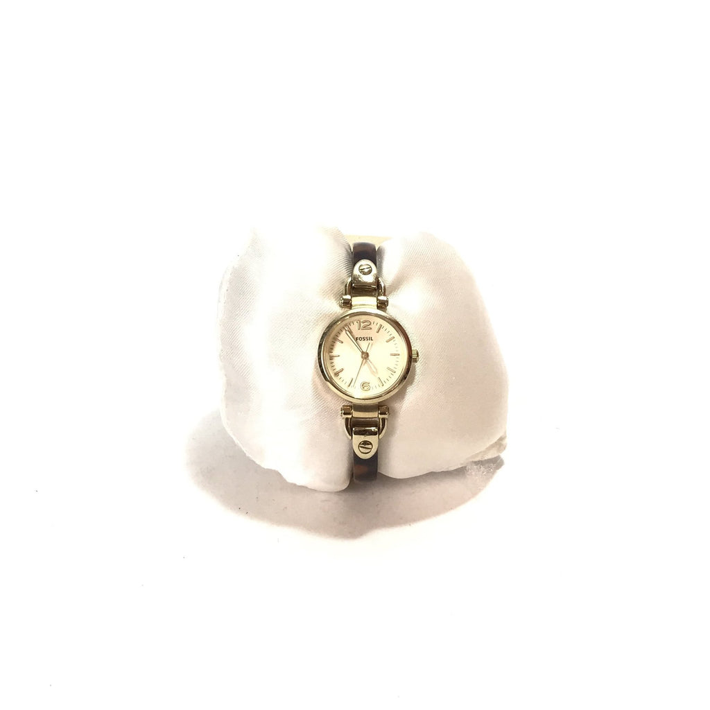 Fossil Gold & Brown Gradient Watch | Pre loved |