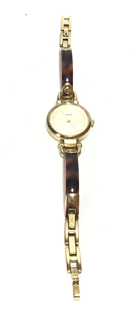 Fossil Gold & Brown Gradient Watch | Pre loved |