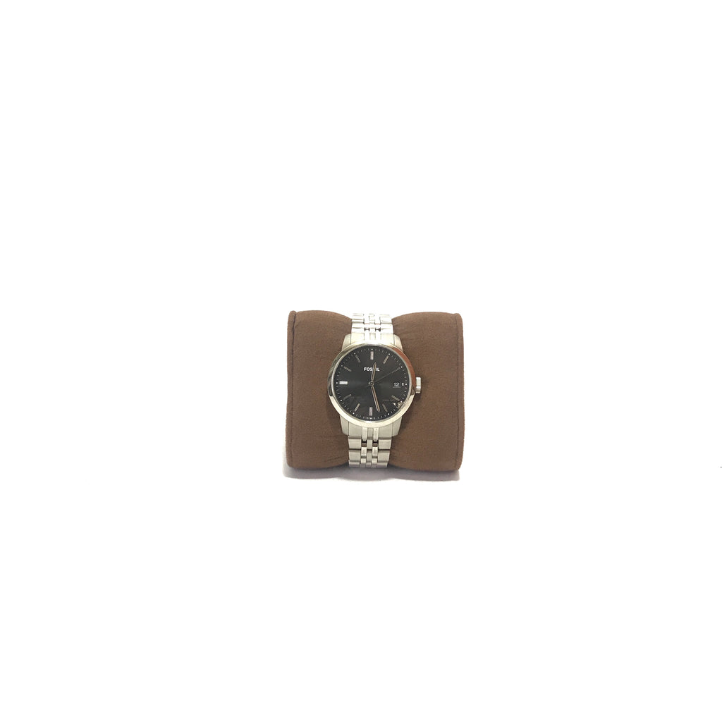 Fossil Silver Stainless Steel Round Dial Watch | Gently Used |