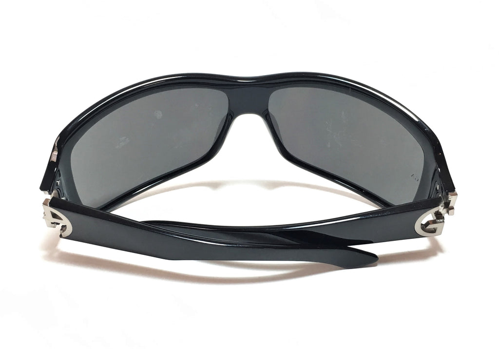 Giorgio Armani GA276/S Black Rectangular Unisex Sunglasses | Pre Loved |