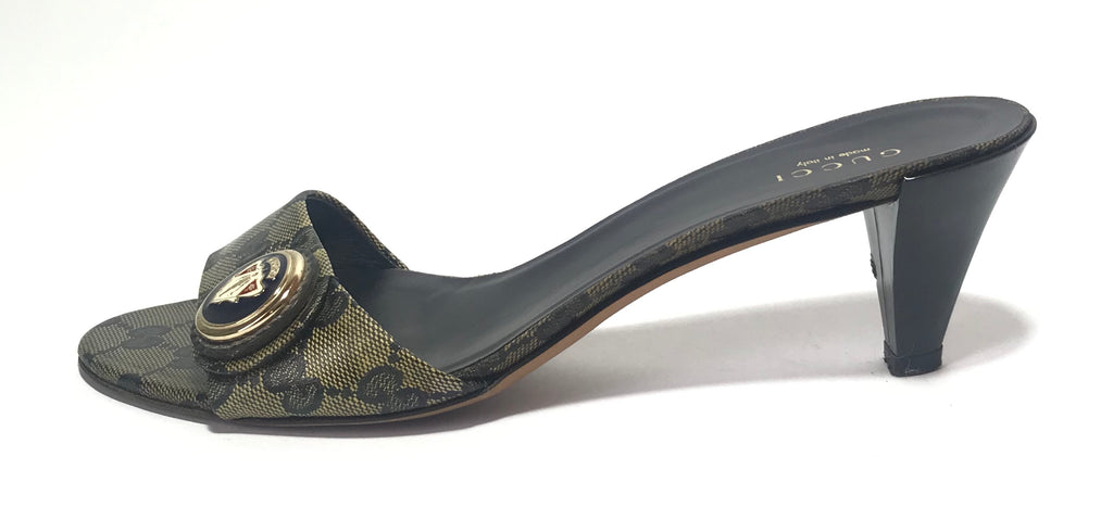 Gucci 'Hysteria Cristal' GG Sandals | Pre Loved |